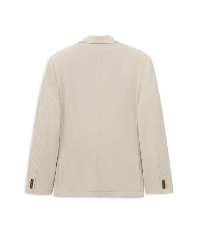 jersey geweven colbert beige