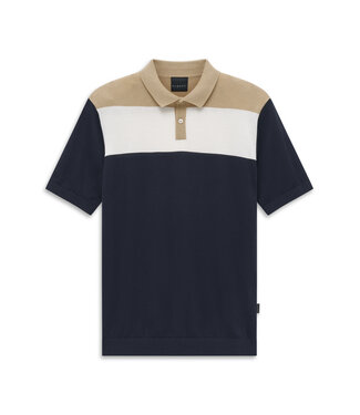 Bugatti polo korte mouw marine