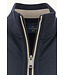 XSoft fleece katoen blend vest marine
