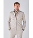 stretch overshirt zand