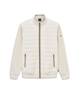 Bugatti hybride vest ecru