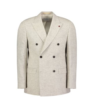 Roy Robson 2-delig double breasted zomerpak beige