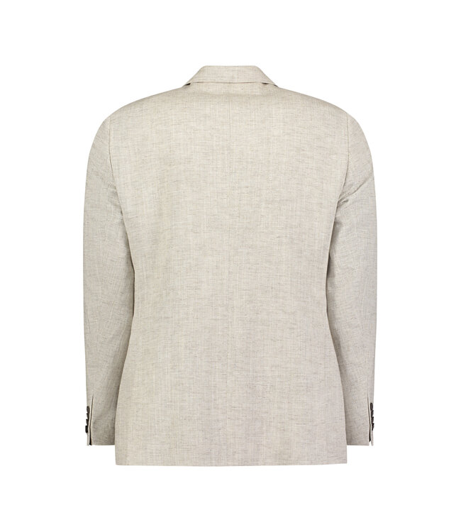 2-delig double breasted zomerpak beige