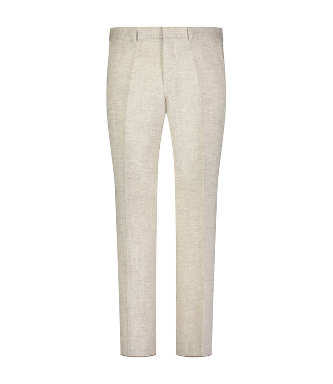 2-delig double breasted zomerpak beige