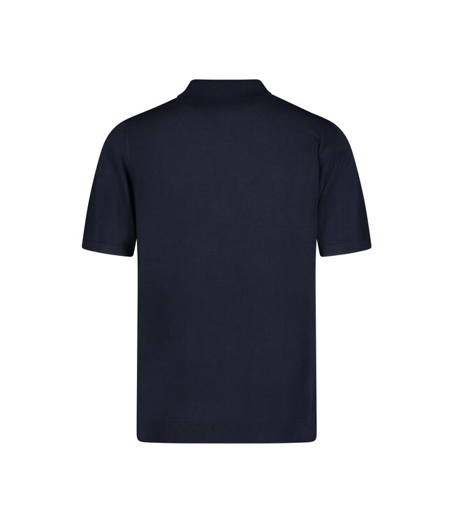 polo korte mouw marine