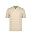 polo korte mouw zand streep