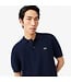 classic fit gebreide polo marine