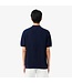 classic fit gebreide polo marine