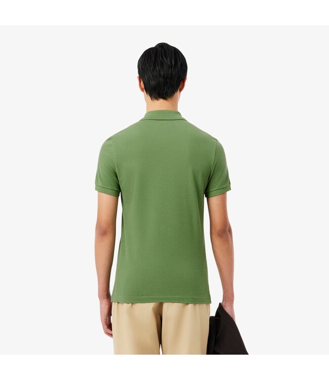 piqué polo korte mouw groen