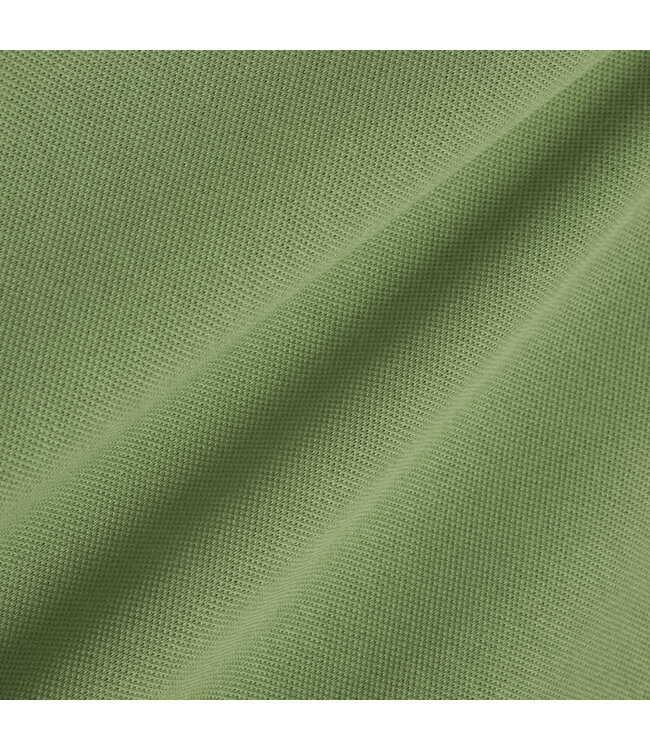 piqué polo korte mouw groen