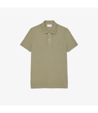 Lacoste piqué korte mouw polo olijfgroen