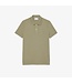 piqué korte mouw polo olijfgroen