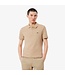 piqué korte mouw polo beige