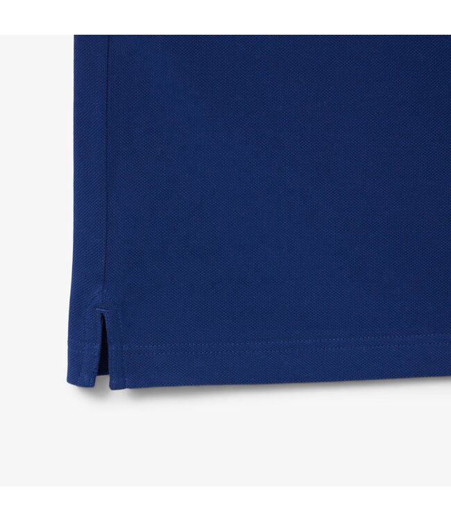 piqué polo korte mouw donkerblauw