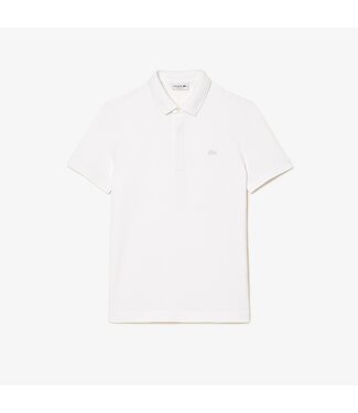 Lacoste Paris stretch piqué polo korte mouw wit