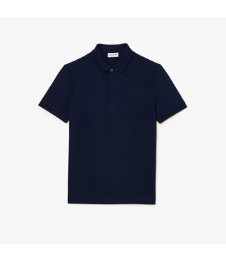 Lacoste Paris stretch piqué polo korte mouw marine