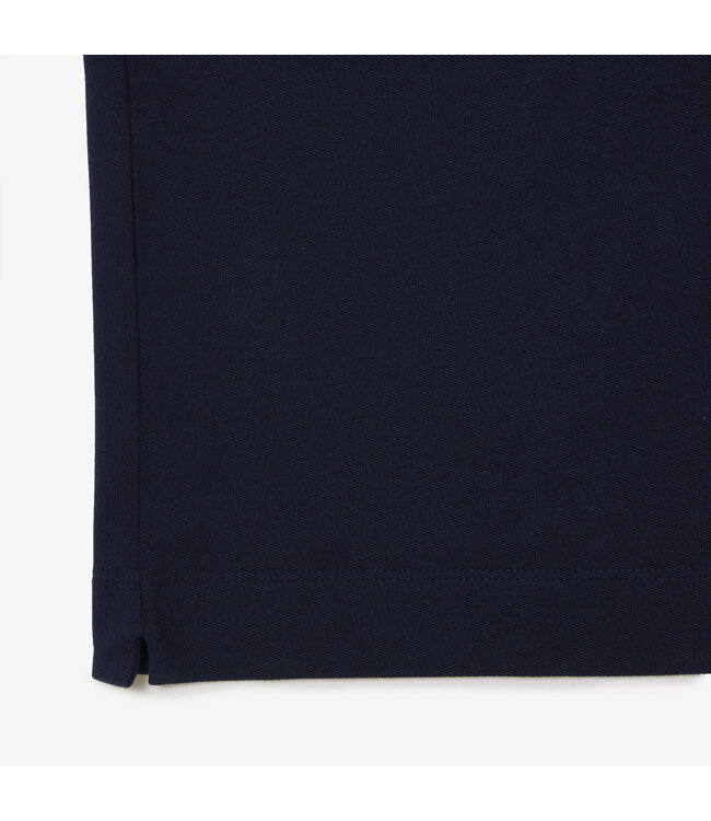 Paris stretch piqué polo korte mouw marine