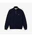 interlock halfzip sweater marine