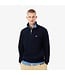 interlock halfzip sweater marine