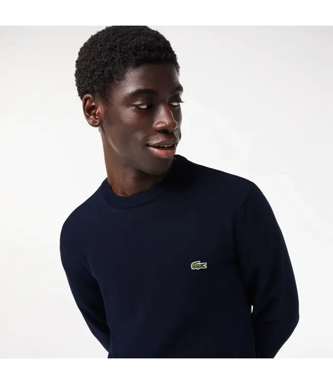 ronde hals trui marine