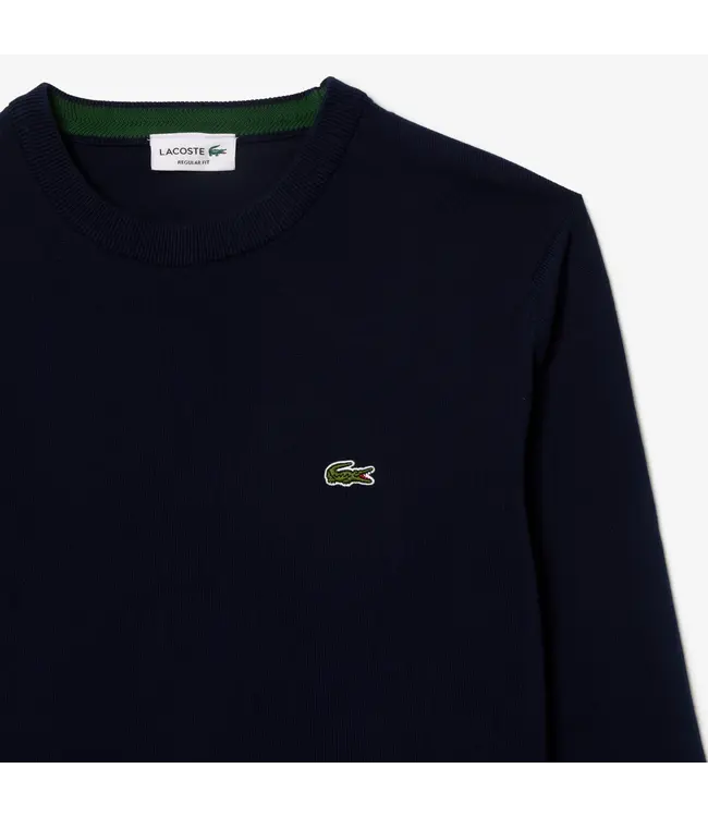 ronde hals trui marine