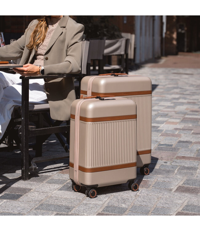 Zuna handbagage koffer champagne 20"