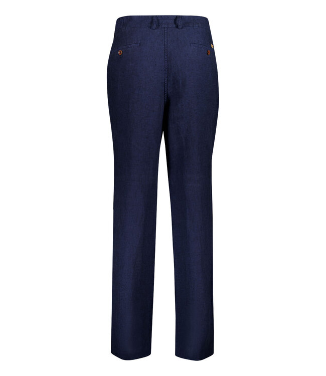 Ruben-2 linnen chino marine