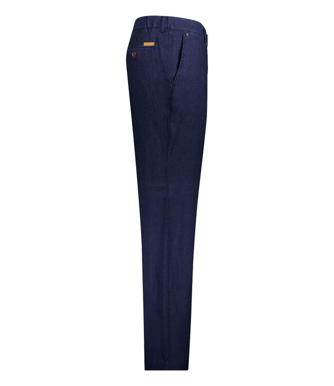 Ruben-2 linnen chino marine