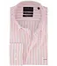 regular fit overhemd roze streep
