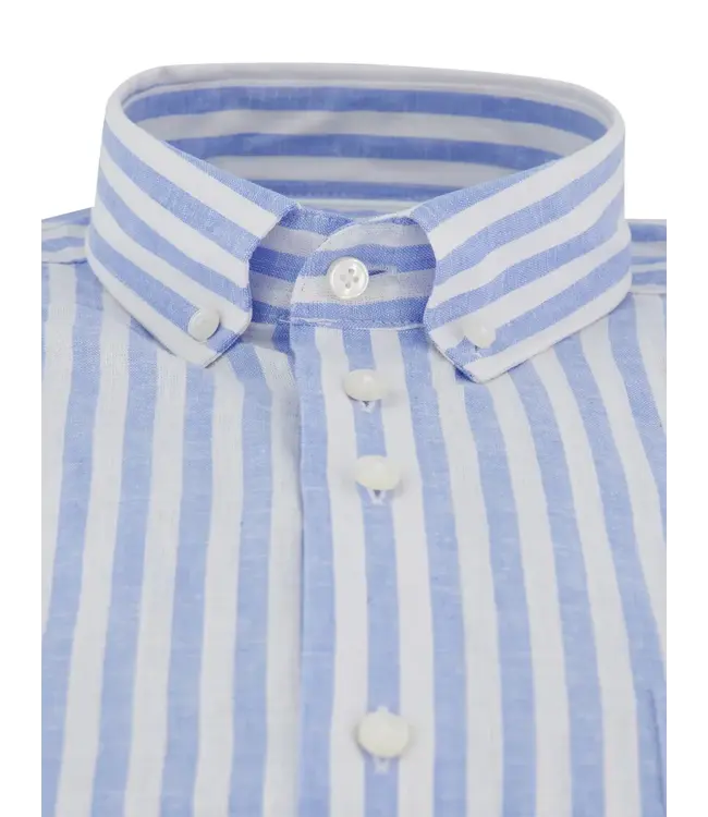 regular fit overhemd bleu streep