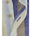 regular fit overhemd  blauw beige balk
