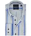 regular fit overhemd blauw streep