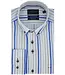 regular fit overhemd blauw streep