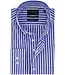 regular fit overhemd blauw streep