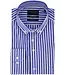 regular fit overhemd blauw streep