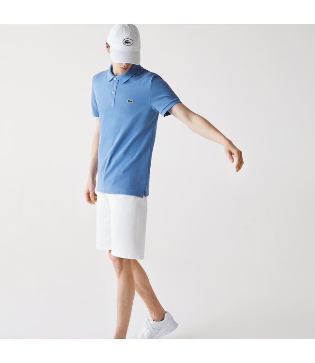 polo korte mouw bleu