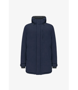 Gentiluomo water-repellent parka marine