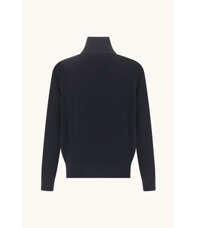 tech wol half zip trui marine