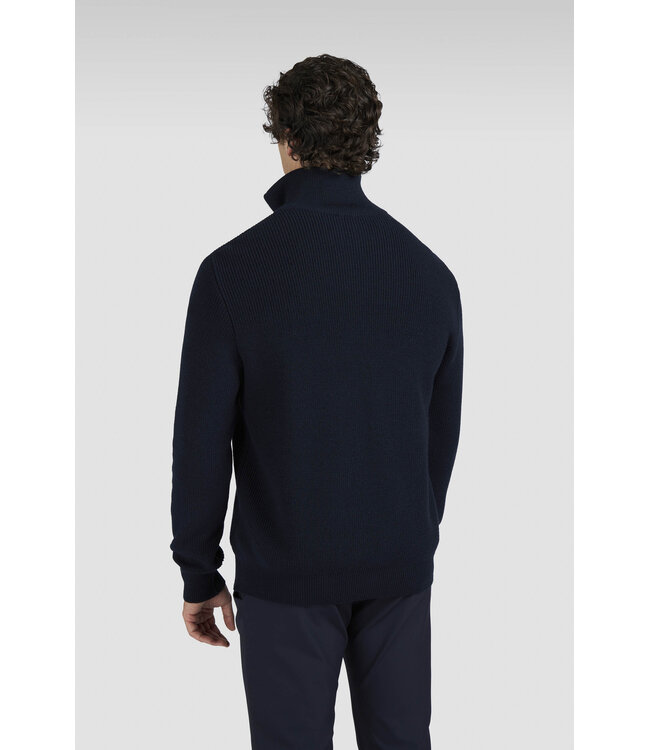tech wol half zip trui marine