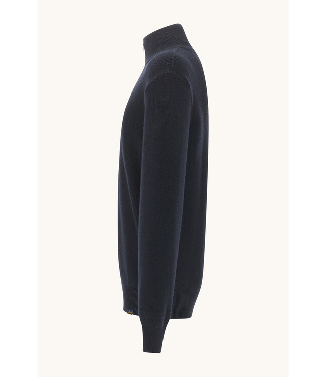 tech wol half zip trui marine