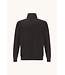 wollen hybride vest bruin