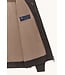 wollen hybride vest bruin