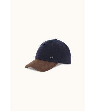 Paul & Shark 150's merino wollen baseballpet marine