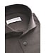 slim fit flanellen overhemd bruin