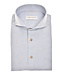 slim fit flanellen overhemd lichtblauw