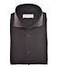slim fit premium jersey overhemd bruin