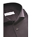 slim fit premium jersey overhemd bruin