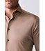 slim fit premium jersey overhemd beige