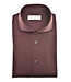 slim fit premium jersey overhemd bordeaux