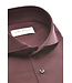 slim fit premium jersey overhemd bordeaux